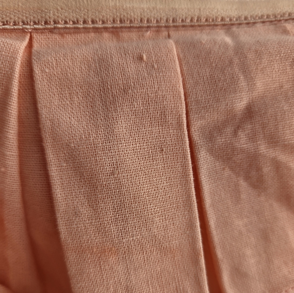 Runaway The Label Peach Ruffle Off the Shoulder Mini Dress Size 6 - Picture 4 of 6